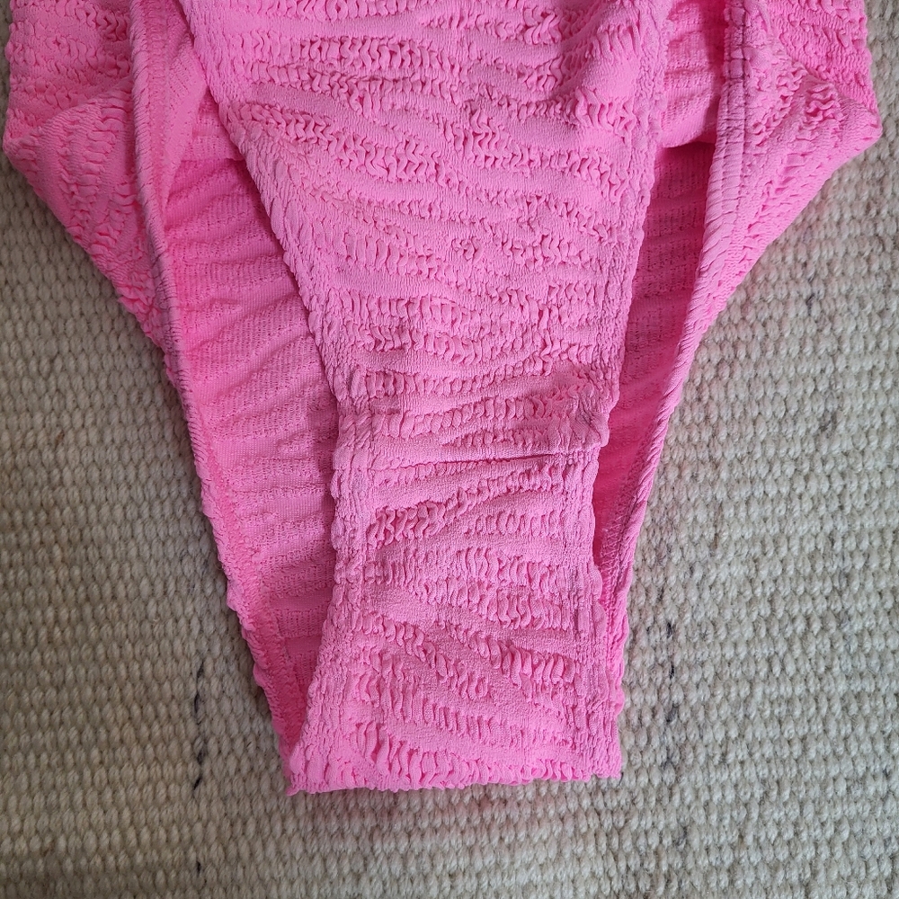 NWOT Bond-Eye Fane One Piece Swimsuit in Pink Tiger - Picture 7 of 8